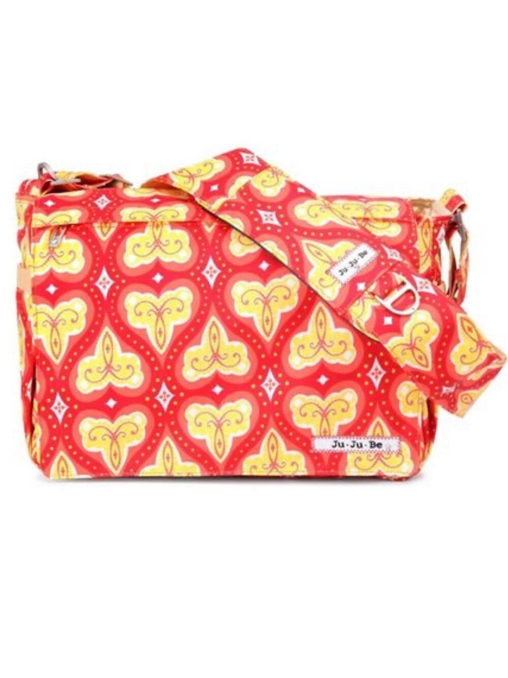 NWT Ju-Ju-Be Coral Kiss Messenger‎ Diaper Bag